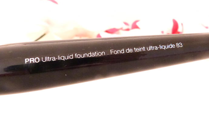 avis test pinceau Pro Sephora Fond de Teint Ultra Liquide n°83