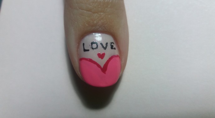 nail art love