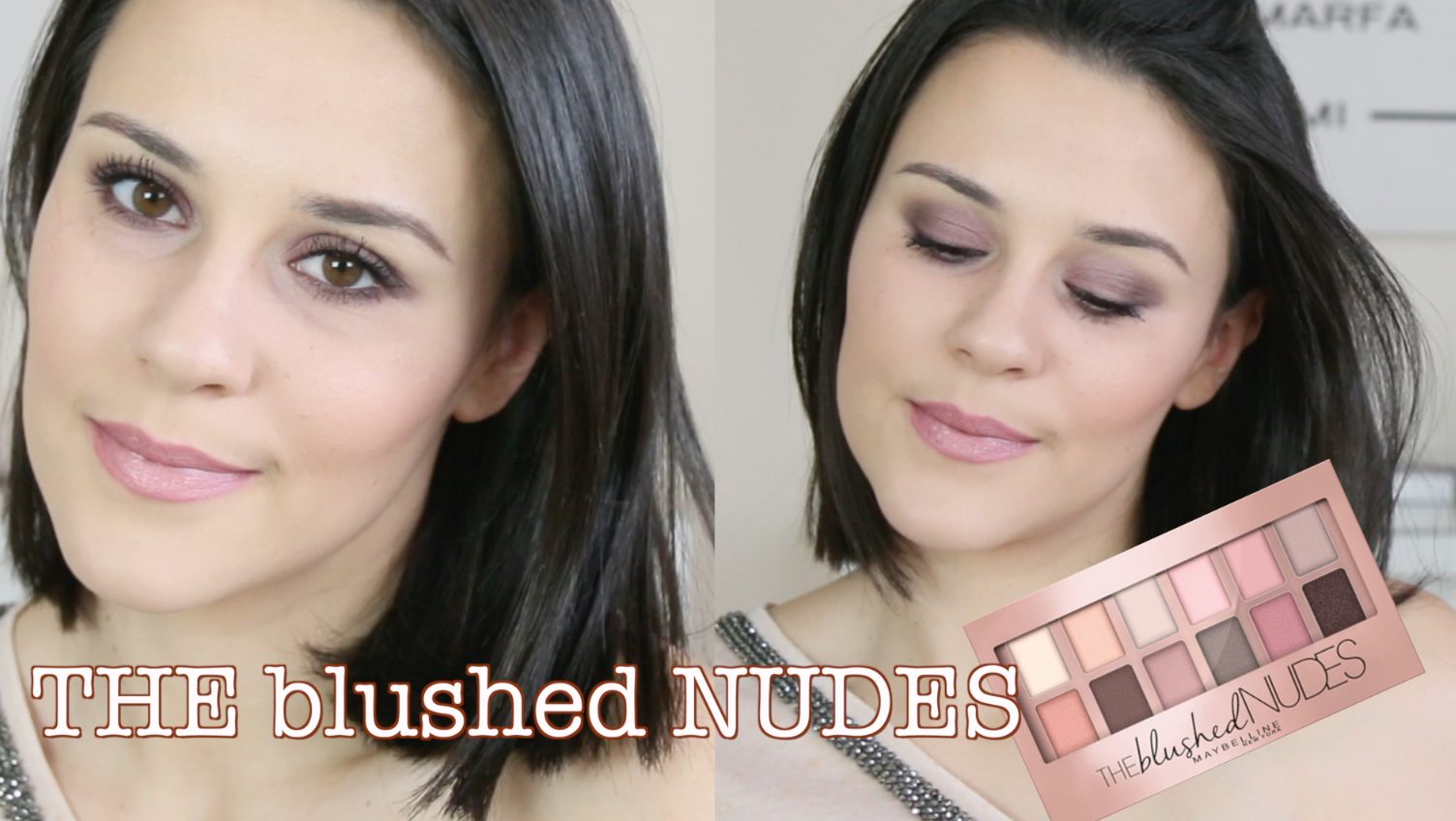 Tuto Look Nude The Blushed Nudes Gemey Maybelline