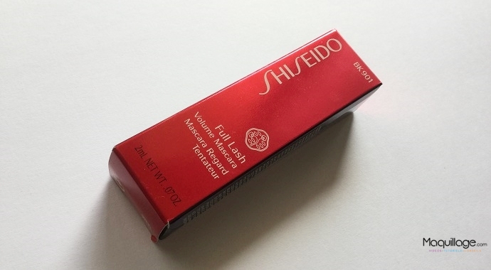 Full Lash volume mascara de Shiseido test et avis