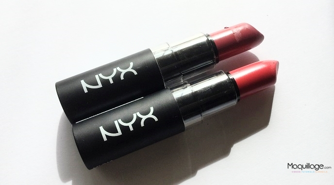 Zoom sur les Matte Lipsticks de NYX