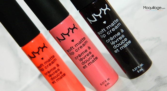 test Soft Matte Lipsticks de NYX