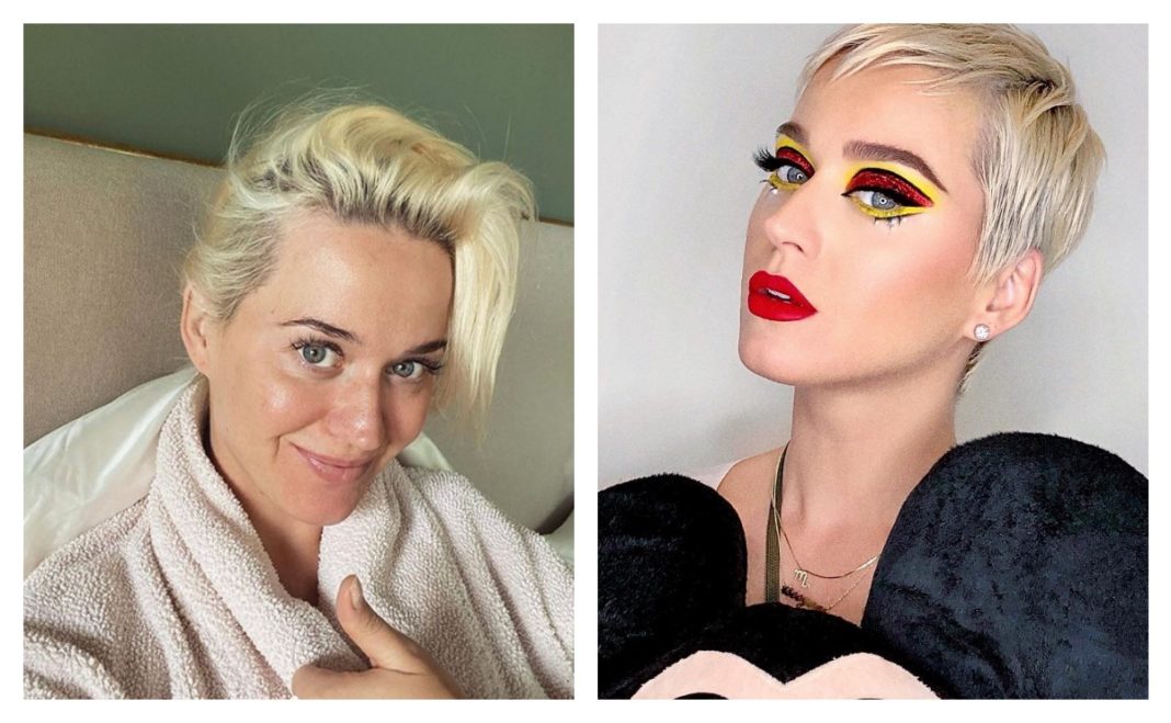 Katy Perry sans maquillage