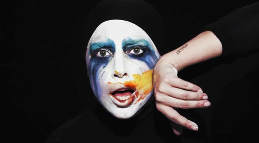 Le make-up de Lady Gaga dans le clip d'Applause
