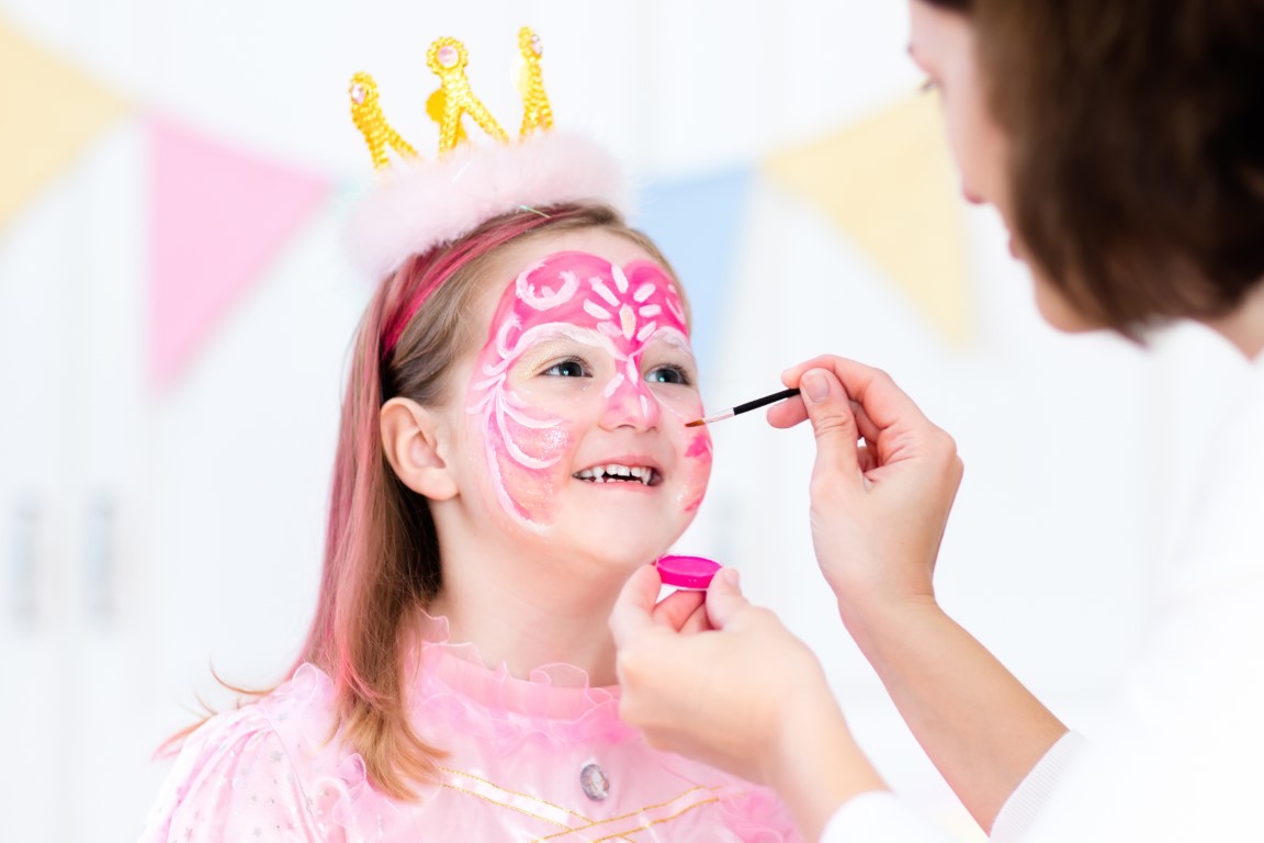 Un maquillage de princesse rose